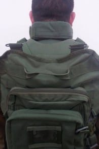 New neck protection created for IDF soldiers serving in the West Bank. (IDF Spokesperson’s Unit)