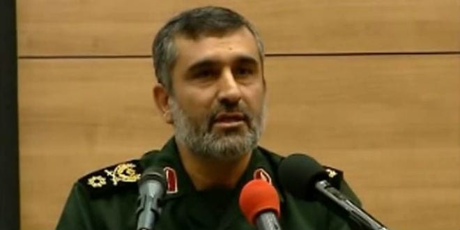 IRGC Brigadier General Amir Ali Hajizadeh. (Photo: YouTube Screenshot)