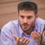 Knesset Member Bezalel Smotrich at the Foreign Affair and Defense Committee meeting, discussing the status of illegal building in Area C in the West Bank territories, at the Knesset, on June 14, 2016. (Photo: Hadas Parush/Flash90)