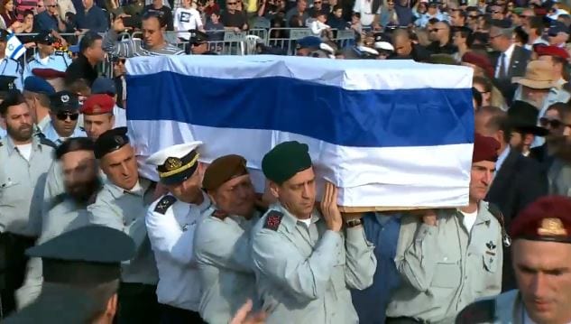 (Photo: Screenshot of live funeral coverage/ YouTube)