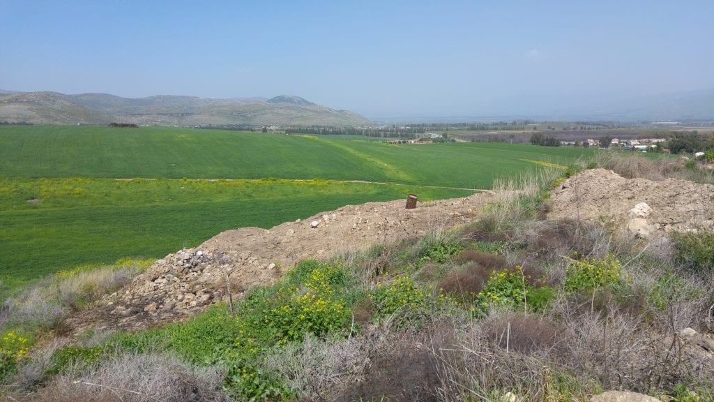 A lookout from Tel Hazor (Photo: Gary Littwin)