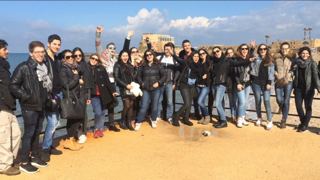 Delegation of French Jews participate in Taglit-Birthright visit to Israel. (Photo: Taglit-Birthright PR)