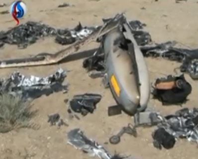 Alleged Israeli UAV on Iranian TV.