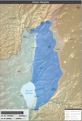 Map courtesy MFA.gov.il