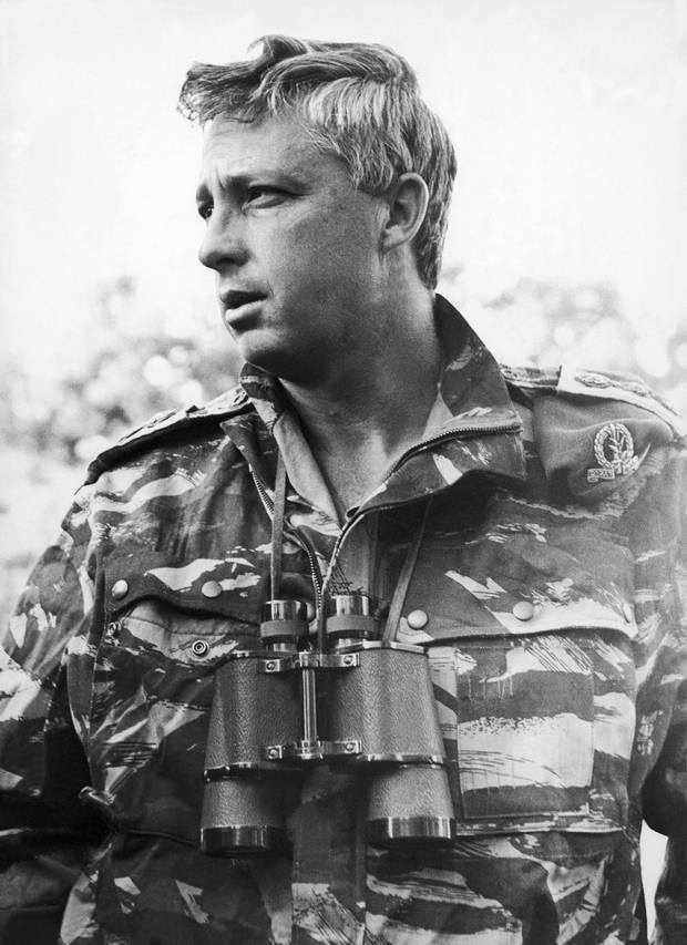 Ariel Sharon at the age of 42 and head of Israel's Southern Command. (Photo: Facebook)