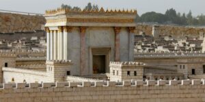 A model of the second Holy Temple (Photo: Shutterstock.com)