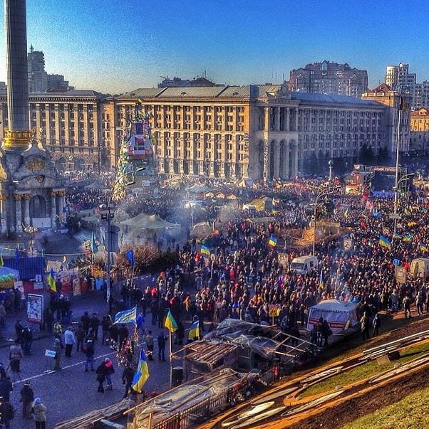 Protests in Ukraine. (Photo: yaro_rt/Instagram)