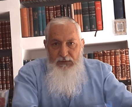 Rabbi Yosef Dayan. (Screenshot)
