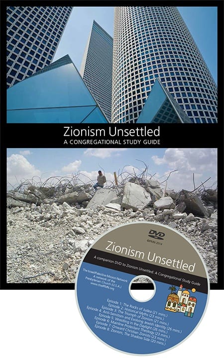 The cover of the "Zionism Unsettled" study guide and its companion DVD. (Photo: Israel Palestine Mission Network)